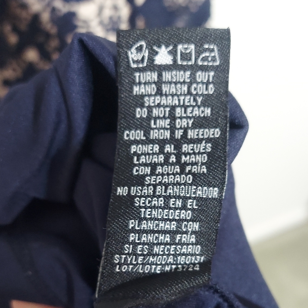 Ronni Nicole Navy Lace Midi Dress - Picture 11 of 11